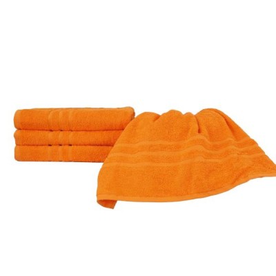 Bavlněný froté ručník Classic - Oranžový