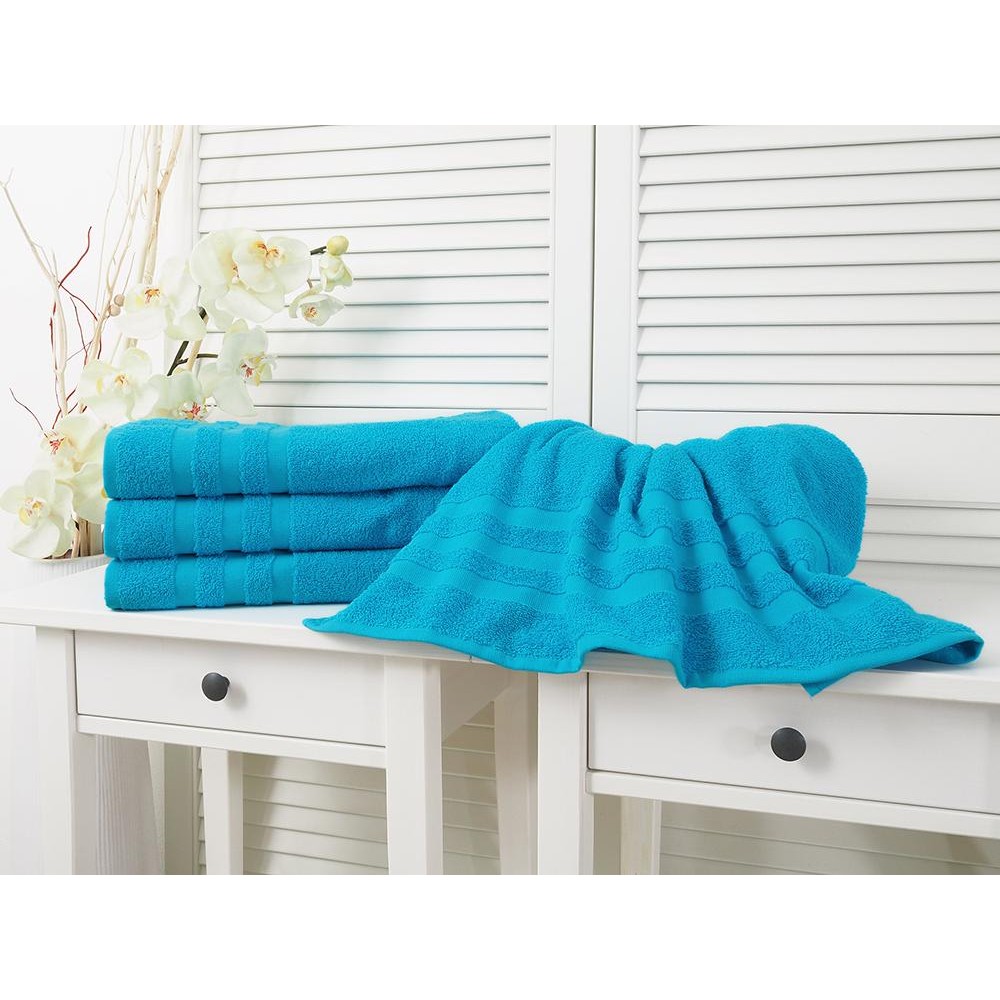 Bavlněný froté ručník Standard - Tyrkys